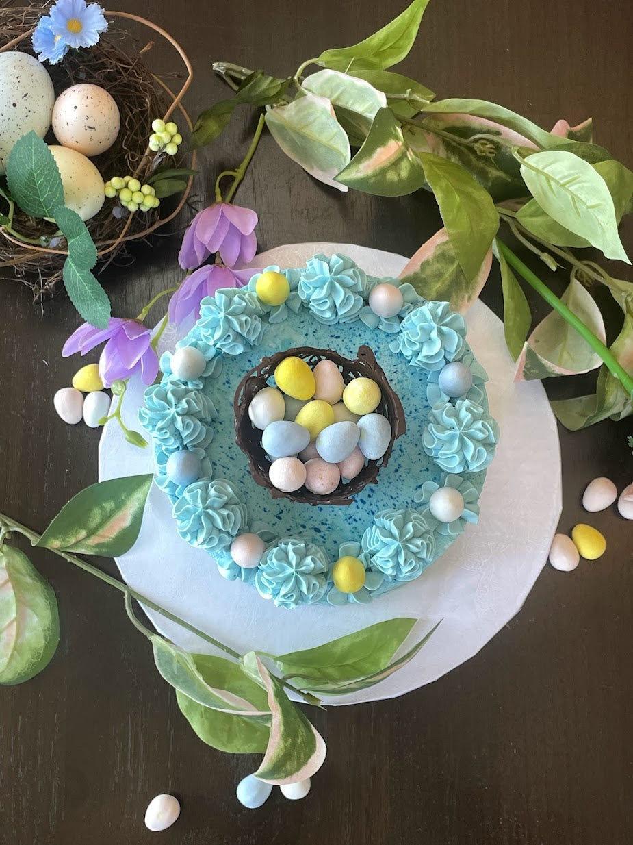 Robin egg Easter Cake