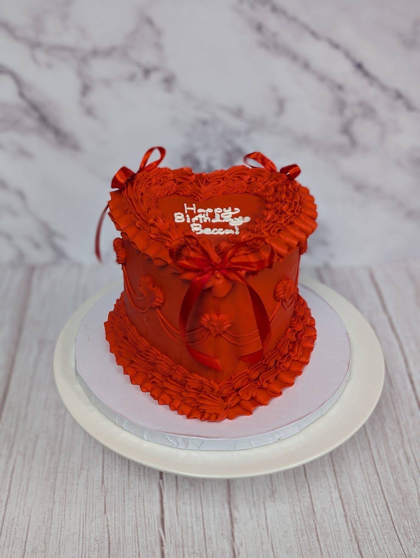 Vintage style cake