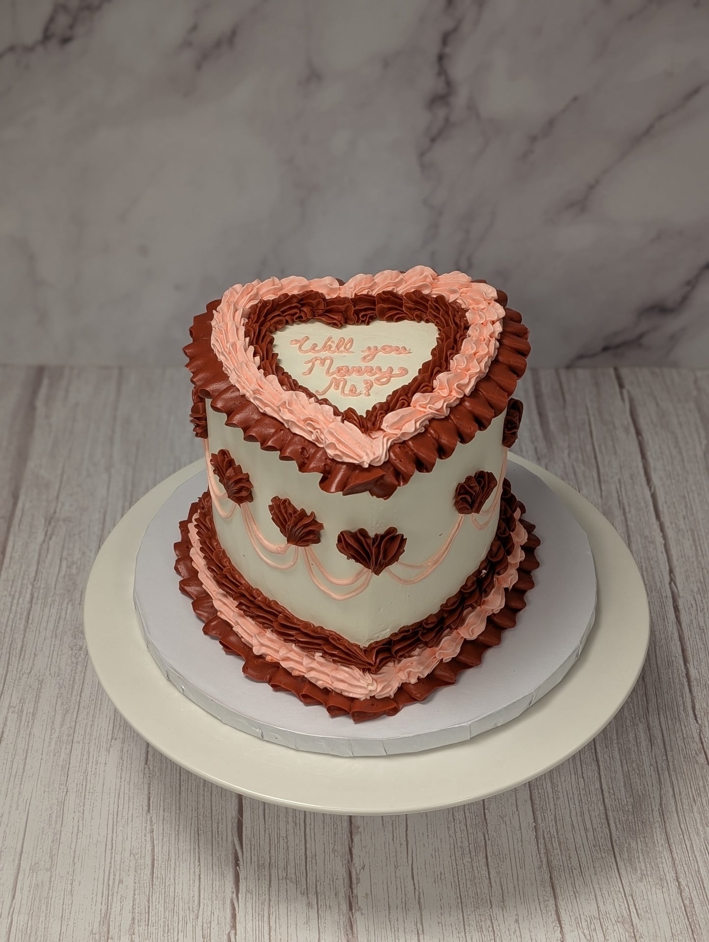 Vintage style cake
