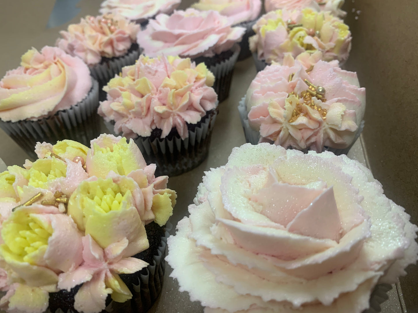 Floral Cupcakes