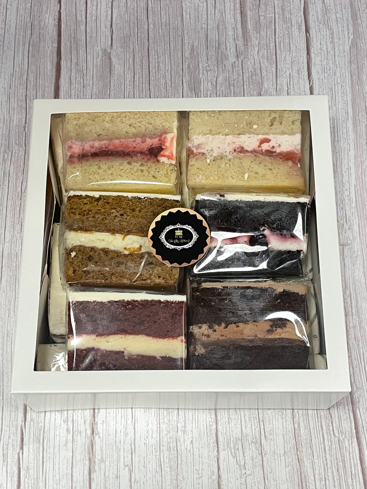 Cake Lab Box Customized cake sample box – TCKC-The Cake Kitchen Co.