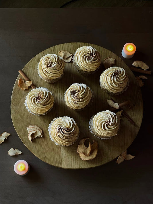 Filled Pumpkin Spice Cupcakes