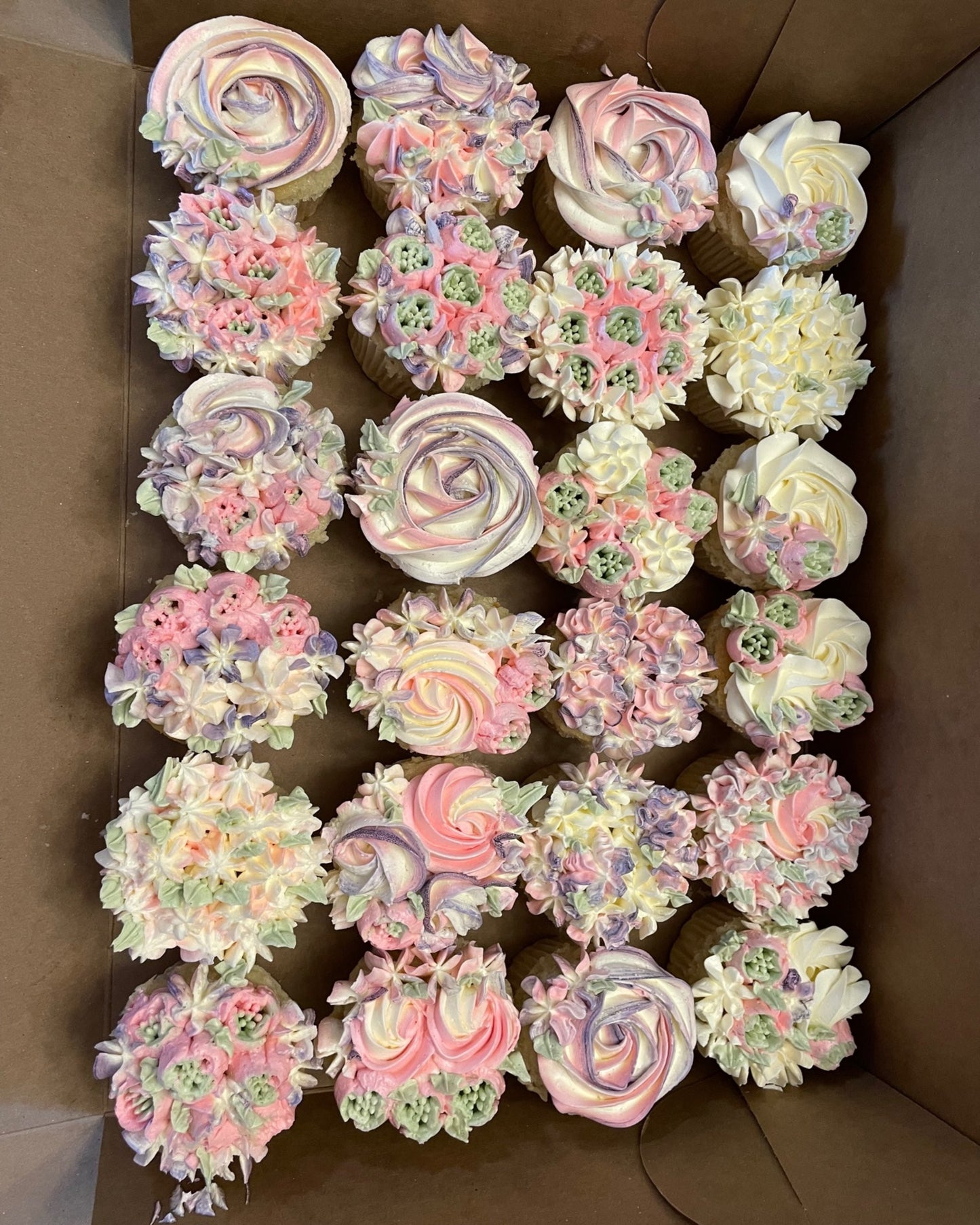 Floral Cupcakes