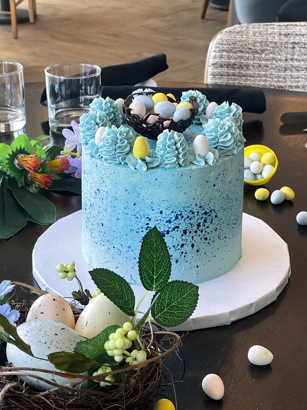 Robin egg Easter Cake
