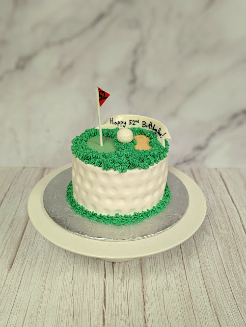 Golf Themed Cake