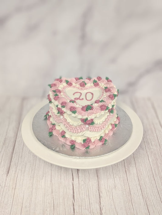 Floral Vintage Cake