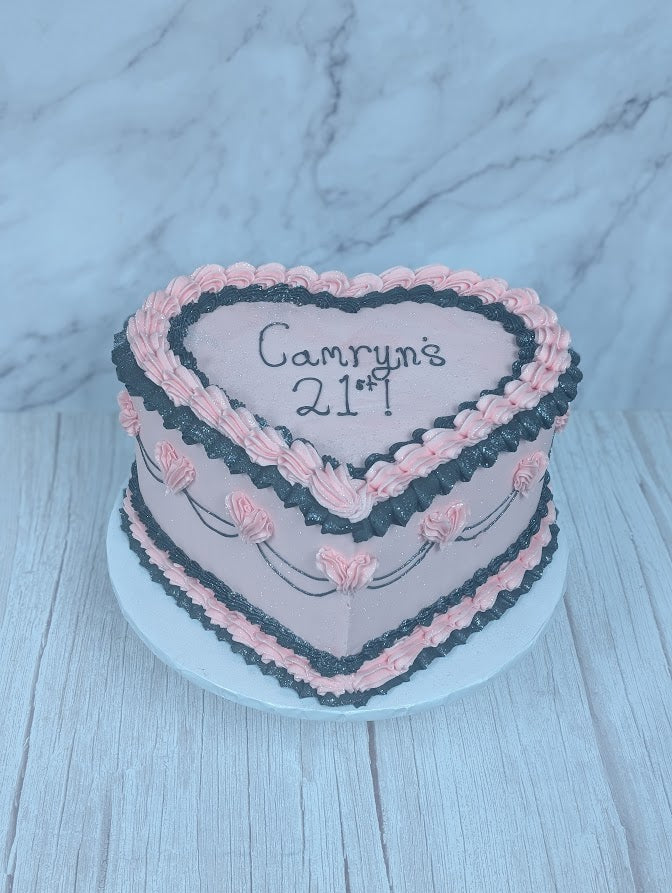 Customizable Vintage style cake