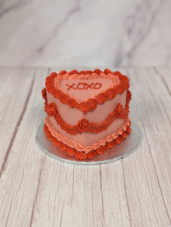 Valentines Bento heart cake