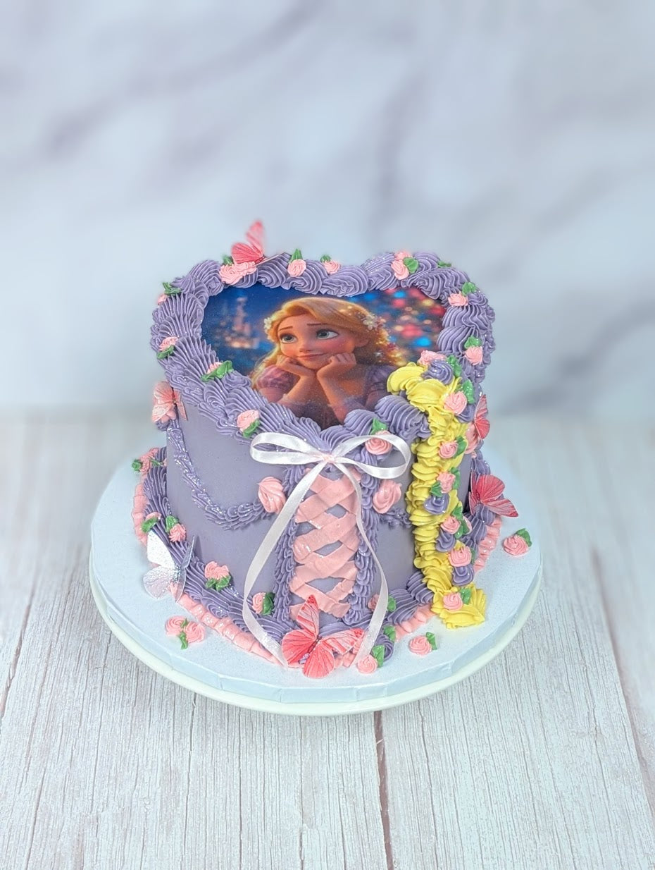Rapunzel/Tangled Cake