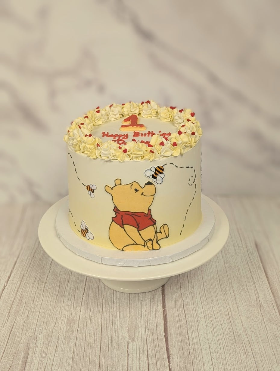 Winnie the Pooh Themed Cake