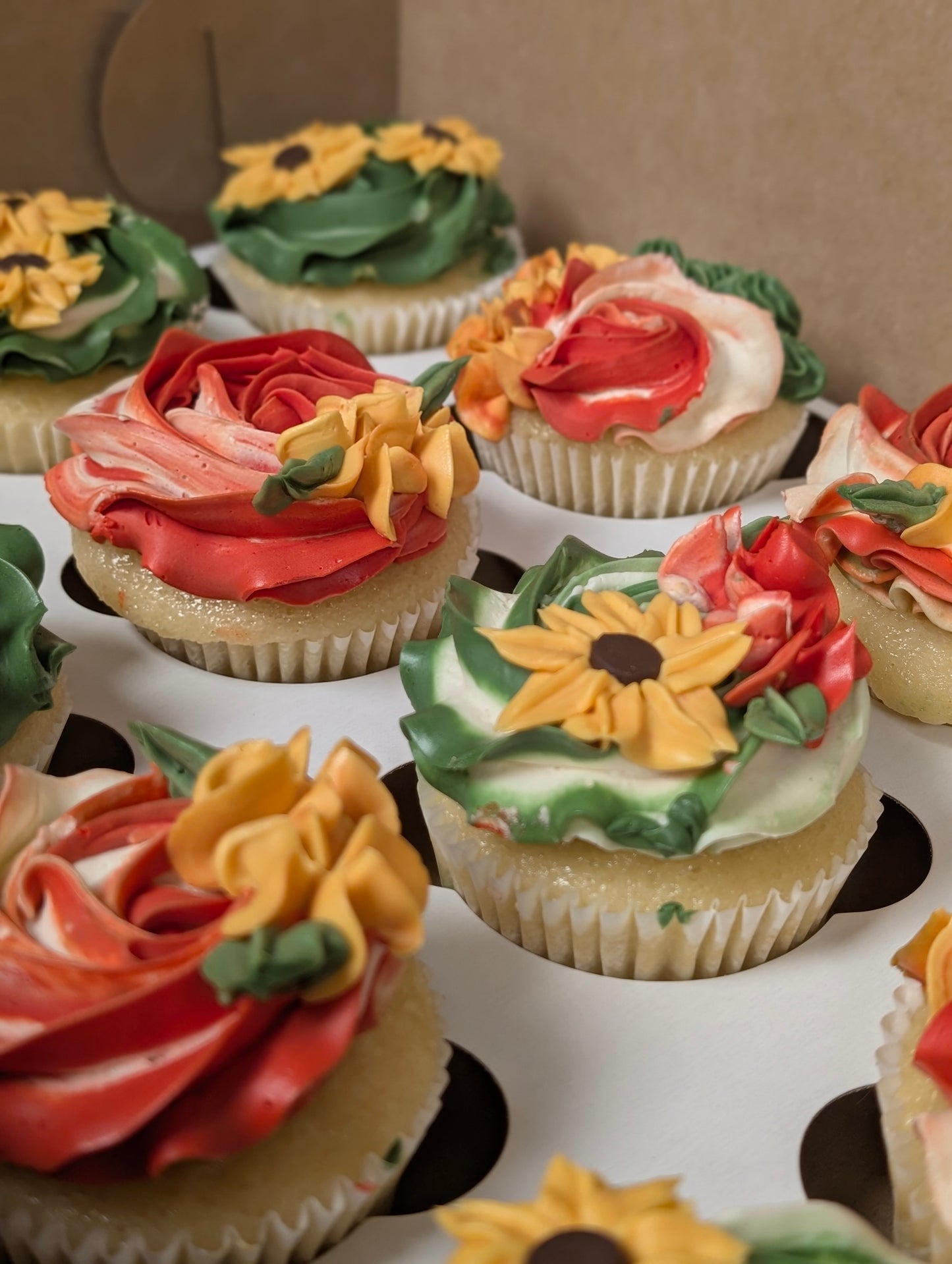 Fall Themed Cupcakes