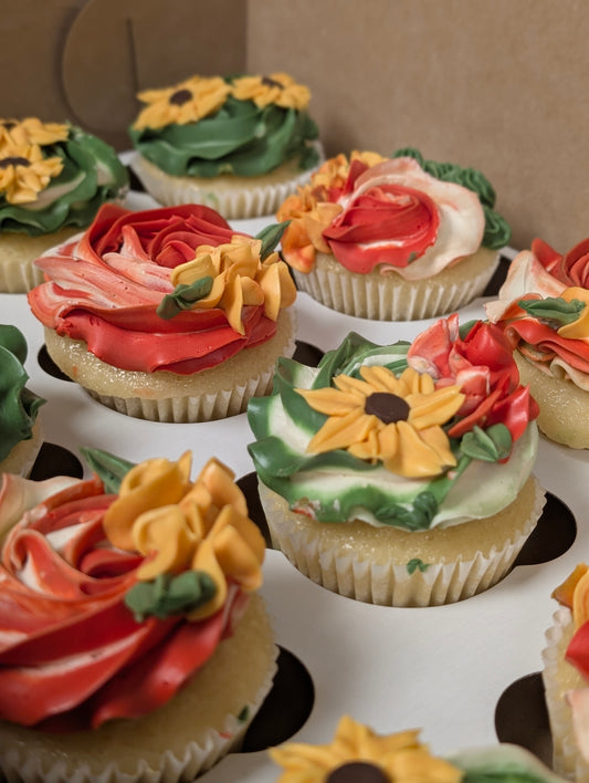 Fall Themed Cupcakes